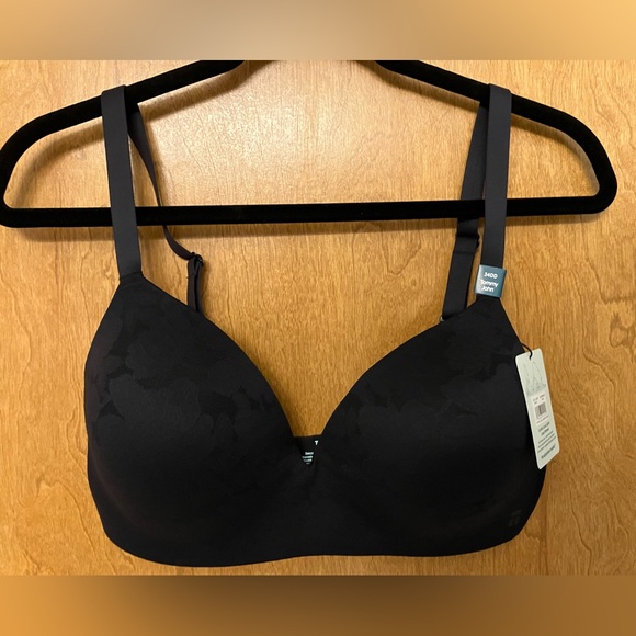 Bundle of 3 Tommy John Wireless Bras 34DD Pink/Beige/Black - Picture 11 of 14